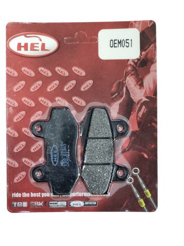 Hel front brake pads - for, wk
