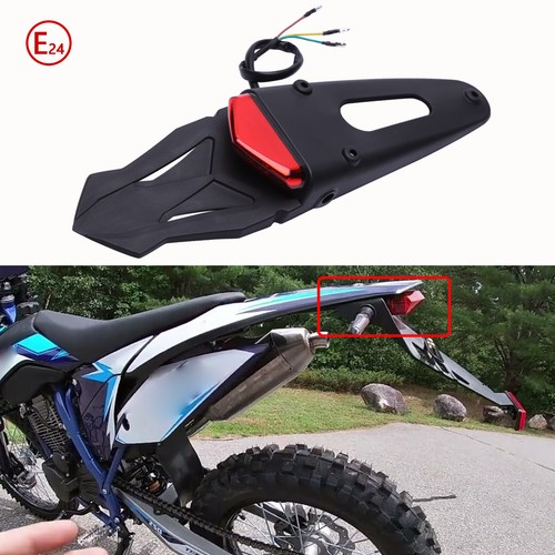Red led tail brake light - red,